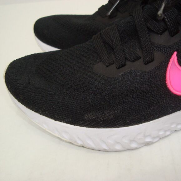 NIKE Epic React Flyknit 2 Black Pink Blast White Men\'s Size 9 [BQ8928-013] main image 5